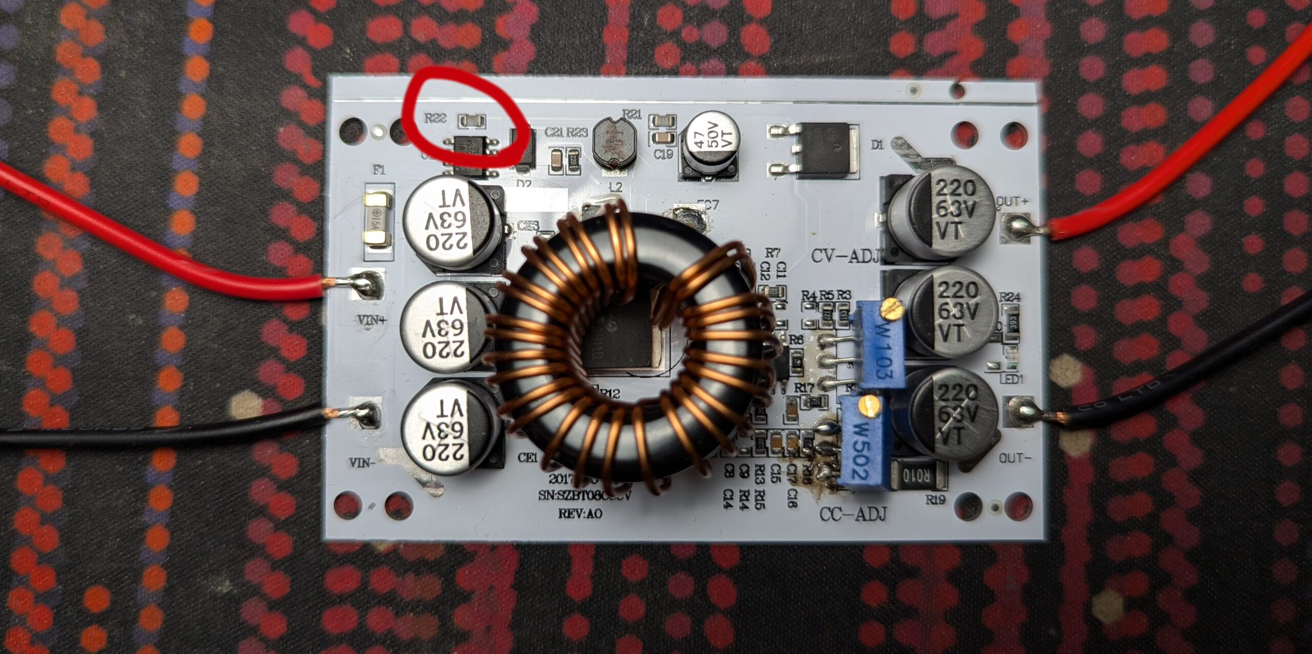 Modifying a $4 Chinese 600w Boost Converter for External Control